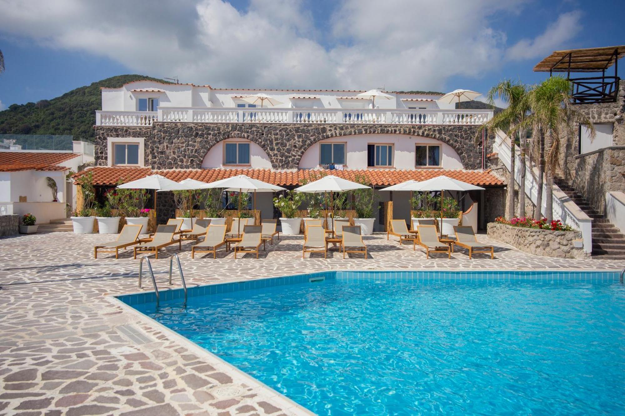 Pagoda Lifestyle Hotel Ischia Bagian luar foto
